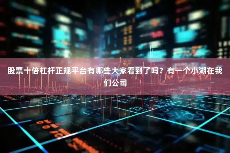 股票十倍杠杆正规平台有哪些大家看到了吗？有一个小湖在我们公司
